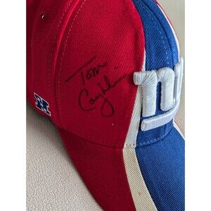 Signed Tom Coughlin New York Giants Reebok Vintage Strapback Cap Hat Adult NFL